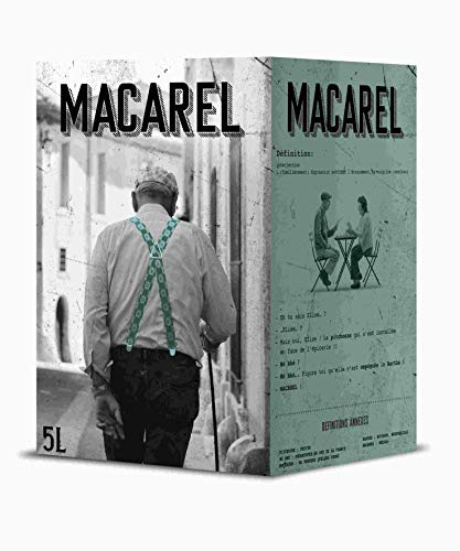 Jemangefrancais Macarel Vin de Table Rosé en Cubi, 5 L