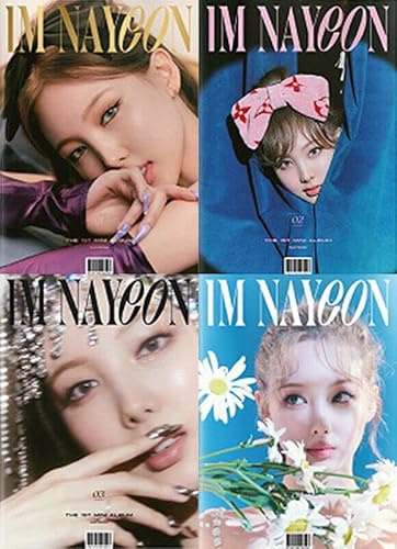 TWICE NAYEON IM NAYEON 1er Mini Álbum (I'M + NA + YEON + POP - Set + 2 tarjetas de regalo de tienda) K-POP sellado