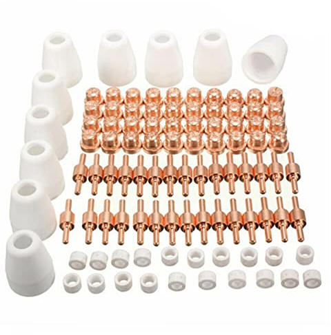 100 Stück Luft-Plasmaschneider Verbrauchsmaterialien Taschenlampe Schweißset für PT-31 LG-40 CUT-50