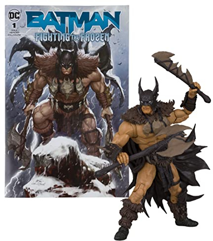 McFarlane Figura de Acción DC Batman con cómic Batman Multicolor TM15921