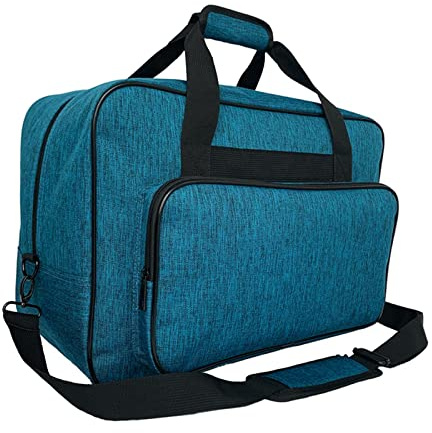 misppro Universal-Nähmaschinen-Tragetasche, wasserdicht, Nylon, 45,7 x 23,9 x 32,6 cm, Reise-Basteltasche, Blau