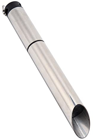 BORDSTRACT Trivella Manuale da Giardino Attrezzo da Giardinaggio, Attrezzo Per Piantare Bulbi Acciaio Inossidabile da 21,7 cm, Scavatore di Buche da Giardino, Piantatrice di Semi