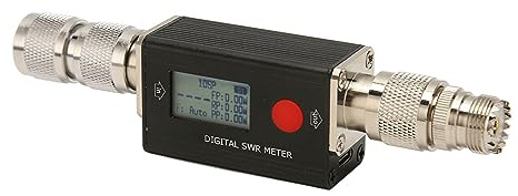 Digitales SWR-Messgerät, 120 W, 80 Bis 999 MHz, Digital-VHF-UHF-Zwei-Wege-Radio, Tragbares Leistungs- und SWR-Messgerät, Strom Sparen, LCD-Display mit Hintergrundbeleuchtung