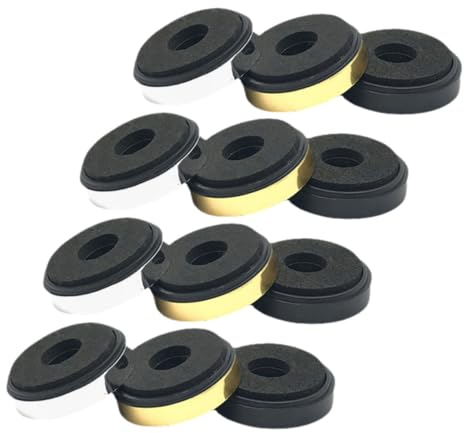 jojofuny 12pcs Speaker Feet Speaker Vibration Damper Furniture Pads Pad for Amplifier Lightweight Compact