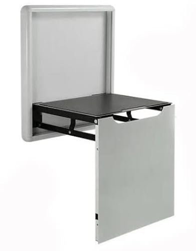 Sedia pieghevole a parete Sgabello per cambio scarpe con sedia pieghevole per ingresso, corridoio, cucina, bagno, salvaspazio, sedile doccia pieghevole per piccoli spazi.