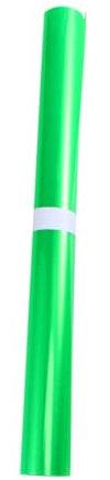 TOPPERFUN 30 X 120 cm Grüne Scheinwerfer-tönungsfolie – Selbstklebende Matte Grüne Permanente Vinyl-scheinwerferfolie