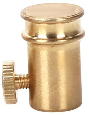 Hellery Stimmgabel Aufsatz Abnehmbar für Meditation Compact, Gold 1.5x2.2x1.4cm