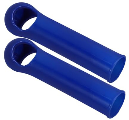 Sosoport 2pcs Broom Handle End Caps Grip Replacement for Dustpan Pole Handle for Sweeping Broom and Cleaning Tools