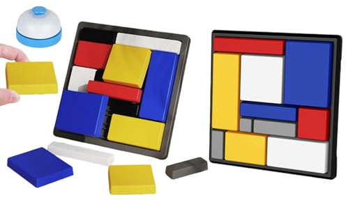 Lógica – Juguete De Bloque De Inteligencia, Juego De Pensamiento | Conjunto De Estructuras De Resolución De Problemas De Entrenamiento Mental, Entretenimiento De Aprendizaje Interactivo