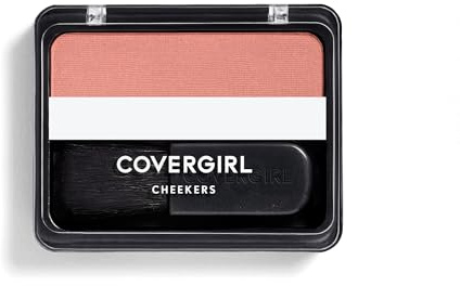 COVERGIRL Cheekers Blendable Powder Blush Iced Cappuccino, .12 oz (packaging may vary), 1 Count