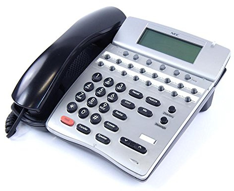 NEC DTerm80 DTH-16D-2 Black 16 Button Digital Telephone