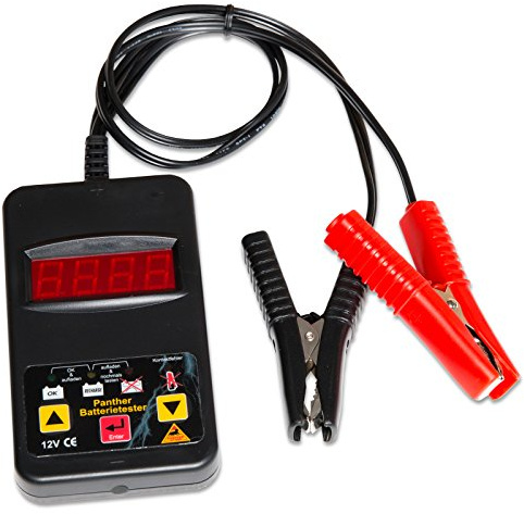 Panther Batterietester BT111 (CBT12XS) - 12 V Digital für Blei Gel AGM Batterie Prüfer