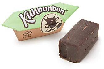 Kuhbonbon Vegan Double Choc 750g - Vegane Schoko-Karamellbonbons in der Großpackung