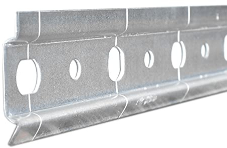 emoebelbeschlaege Schrankaufhängeschiene Aufhängeschiene Länge2m Schrankschiene Wandschiene Aufhänger für Oberschrank (1x Aufhängeschiene L.2m MS0012)