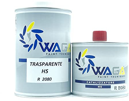 Cochecito rápido HS R 2080 LT.1 con catalizador 500 ml - Waga Paint Tecniques