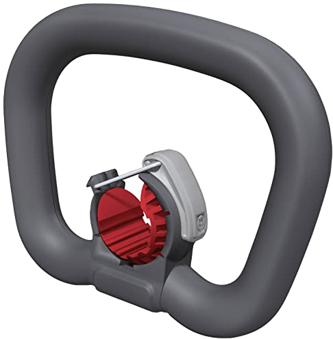 WOLF Garten | e-Multi-Star Zweithand-Griff/D-Griff HA eM; Dreh- und kippbarer D-Griff als zweite Halteoption zum besseren Handling von e-Multi-Star Gartengeräten; 72AMA-1650, Rot