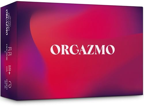 Oh Happy Games - Orgazmo - Gioco di Coppia Piccante e Sensuale per Adulti - 200 carte e 4 livelli di intensità - Gioco di Carte per San Valentino e Anniversario - 2 giocatori da 18 anni