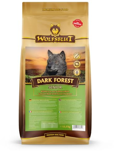 Wolfsblut Dark Forest Senior - Futter mit Wildfleisch und Süßkartoffeln für Hunde Senior bis 7 Jahre