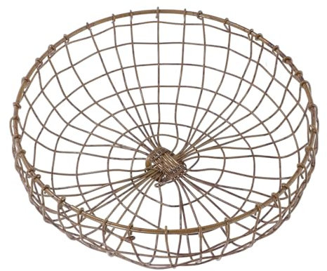 ULTECHNOVO Iron Fruit Basket Wire Decorative for Kitchen Countertop Storage Basket Fruit Bowl for Home Dining