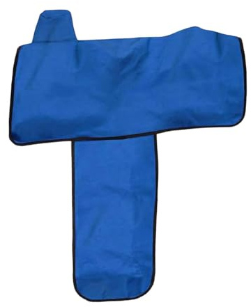 Coprisella Western Horse Protective Sleeve Protezione per Sella per Selle Western, Blu
