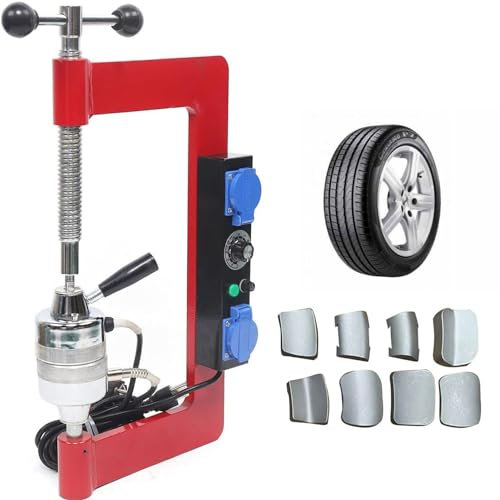DSYYNAY Tragbare Vulkanisiermaschine für Räder, konstante Temperatur, 500 W, automatischer Vulkanisierer, für Autos, Geländewagen, Motorräder und mehr.