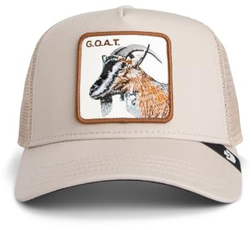 Goorin Bros. Goat Trucker Cap Basecap Baseballcap Truckercap Meshcap Damen/Herren/Snapback - Snapback, mit Schirm, Schirm Frühling-Sommer Herbst-Winter