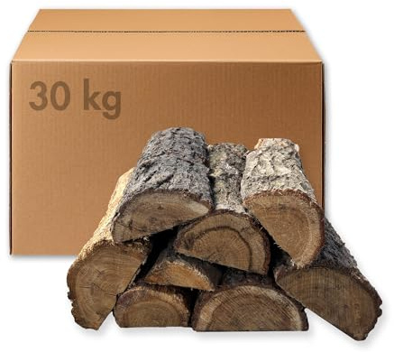 Kaminholz Grillholz Brennholz Feuerholz Eiche trocken ofenfertig 30kg