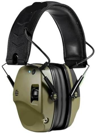 Cuffie antirumore Bluetooth con protezione acustica(Green case)