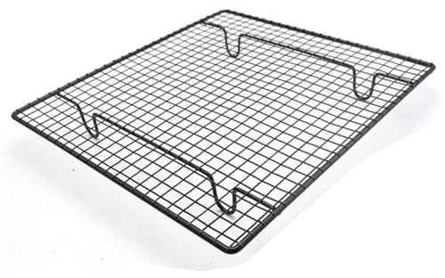 Rejilla de refrigeración para horno, bandeja de refrigeración de 10 x 9 pulgadas para galletas, pan