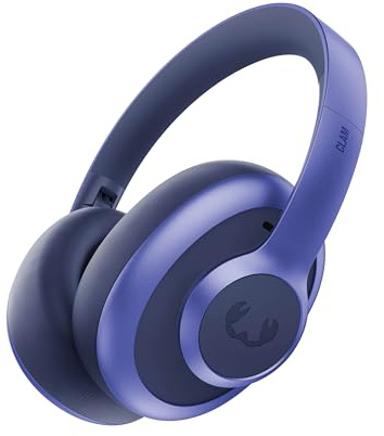 Fresh 'n Rebel Clam Ace 2, Casque ANC sans Fil, Réduction de Bruit Active Hybride Adaptative, Mode Son Ambiant, Bluetooth Multipoint, Pliable, Charge Rapide, 60 h ANC/100 h d’Autonomie (True Blue)