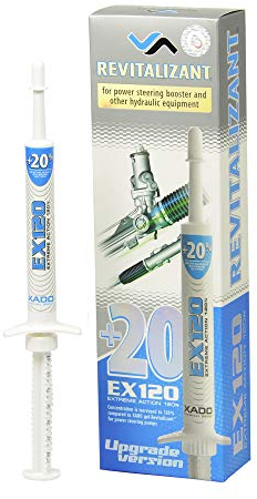 XADO EX120 Servoöl-Additiv - Hydrauliköl-Additiv für Servolenkung und Hydraulikanlagen - Servolenkungsöl-Verlust Stop, Ölverlust Stop, Verschleißschutz, Lenkgetriebeöl-Zusatz, Servo-Dichtmittel 8 ml