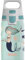 SIGG Shield One Atlantis Kinder Trinkflasche (0.5 L), Edelstahl Kinderflasche mit auslaufsicherem Deckel, einhändig bedienbare Wasserflasche