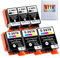 Atta T266 T267 Tinte Kompatible mit Epson 266 267 T2661 T2670 für Epson Workforce WF-100W WF-110W Drucker, 6er Pack (3X Schwarz, 3X Farbe)