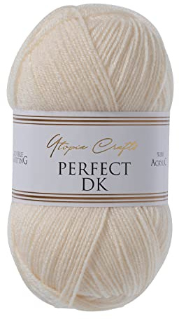 Utopia Crafts DK Double Knitting Yarn 100g (Nature Silk)