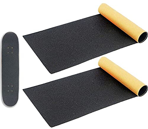 Stakee Skateboard Grip Tape 2pcs Skateboard Antirutsch Tape Scooter Griffe Heavy Duty Grip Tape für Pedal Rollstuhl Schritte