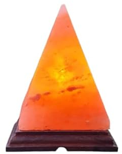 Saltbay Himalaya-Pyramiden-Salzlampe, Größe L, mit Dimmer