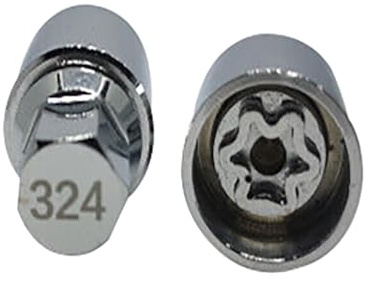 M&S Security Master Anti Theft Car Locking Wheel Nut Bolt Key Replacement for Mercedes 324 B66475324