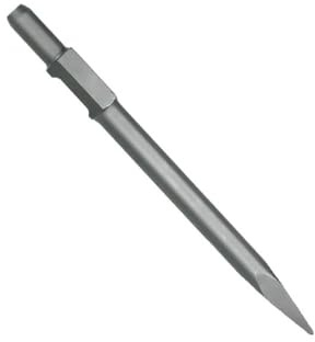 La zappa Spitzmeißel mit SDS-HEX-Aufnahme aus hochwertigem 410 mm Stahl