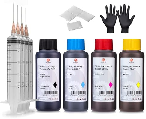 Chipresetter kompatibel mit Epson 604, für Originalchips, Non-OEM | Chip-Reset nach der Patronenbefüllung, passend für XP-2200, XP-2205, XP-3200, XP-3205, XP-4200