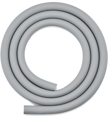 Chihiros Filterschlauch PRO Grau 2 x 1,5 m fürs Aquarium | lebensmittelechtes Silikon (17 mm (16/22))