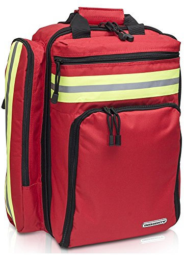 Elite Bags SUPPORTER Notfallrucksack 37 x 45 x 21 cm Rot mit AED-Fach