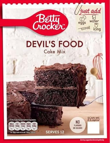 Crocker Devil's Food Cake Mix, 425g,Savour the rich, decadent flavour of Devil's Food Cake Mix for a moist, chocolatey treat.