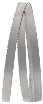 DUANGYMM Bandsägeblätter Stahlbandsäge Bimetall-Sägeblätter 10–14 TPI, M42-Bandsägeblätter mit Mehreren Längen, 13 mm, 1/2 Zoll scharfes Bandsägeblatt for Hartholz, Metall, 1 Stück(2240mm)