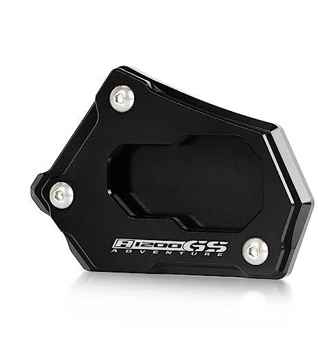 Motorrad Seitenständer Vergrößern Erweiterung Kickstand Für B&MW Für R 1200 GS LC ADV Für R1250GS Für Abenteuer 2013-2022 Ständerpolster-Verlängerung(C)