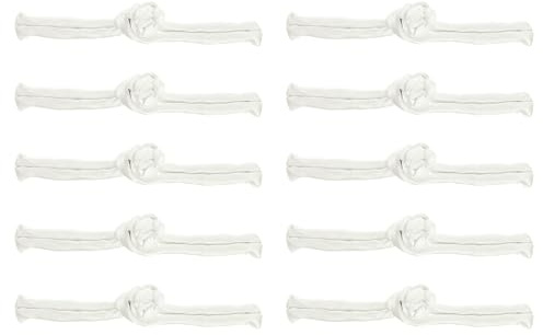 QUARKZMAN Chinesische Knoten Nähen Knöpfe Verschluss, Paare Nähen Knöpfe Verschlüsse für DIY Cheongsam Tang Anzug Umhang Mäntel Brautkostüme Outfit (Weiß)