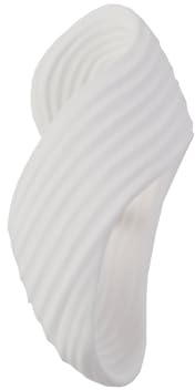 Lindby Applique Murale Ornela AI à intensité variable (Moderne) en Blanc Plâtre/Terre Cuite e. a. pour Salon & Salle manger (1 lampe,à G9), Lampe Eclairage Luminaire Mural