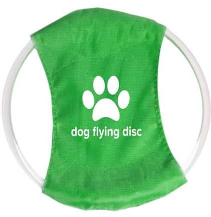 Milageto LED -Haustiere Glow Disc Dog Training Spielzeug Widerstand Stall werfen Hundeübung für Park Beach Camping Garten beleuchtet
