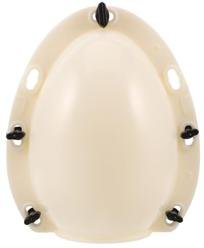 TOYANDONA Stampo per Uova di Pasqua Grandi 3D da 20 CM Stampo per Uova di Cioccolato Cave Frangibili per Dolci Pasquali Fai da Te e Feste a Tema