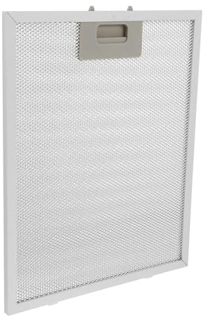 Filtro Mm Extractor Campana a 320x260x9 de Malla para Grasa Plata | Aluminio Foil, Repuesto Conveniente y Versátil, Absorción de Grasa, Instalación Fácil