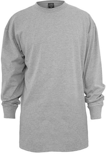 Urban Classics herr T-tröja Tall Tee L/S, GRÅ, 3XL